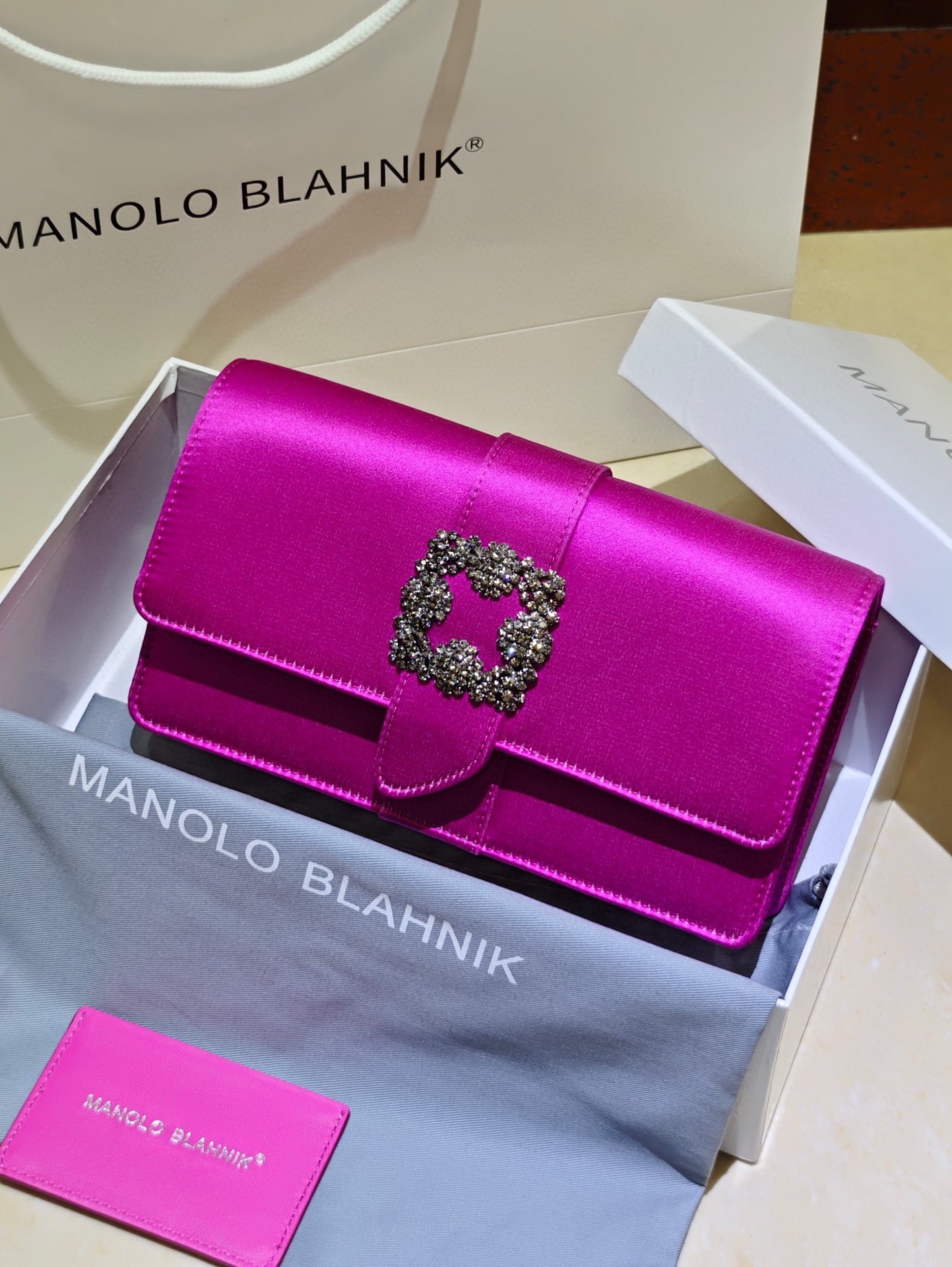 Manolo Blahnik 'Capri' clutch