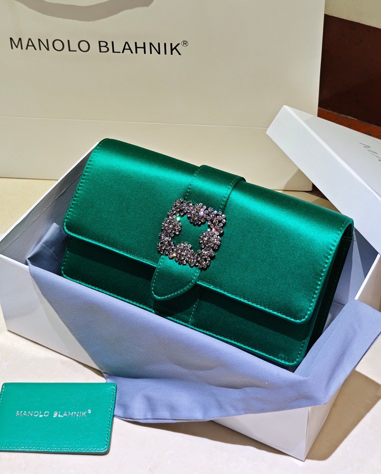 Manolo Blahnik 'Capri' clutch
