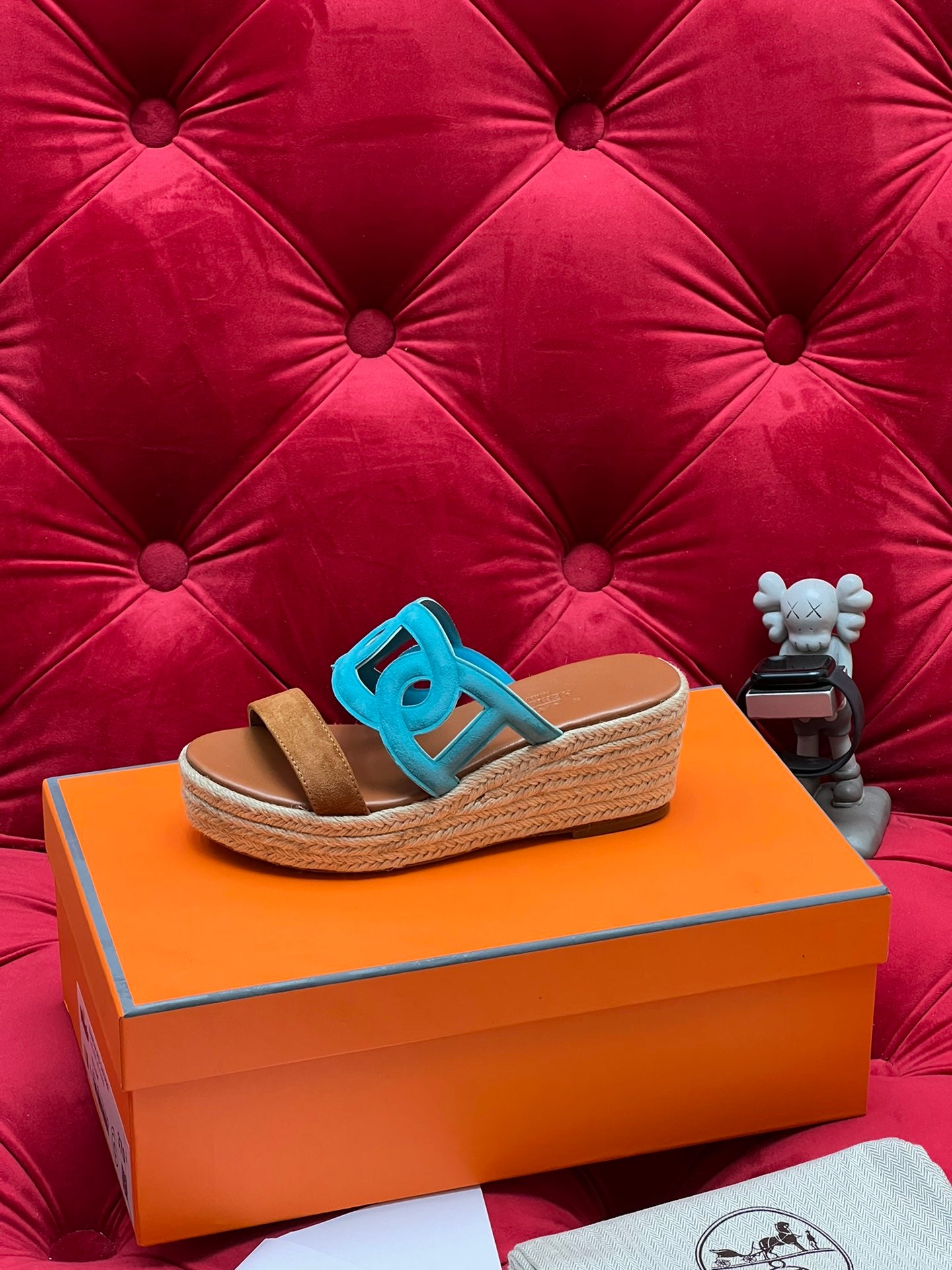 Hermes Ithea 30 espadrille