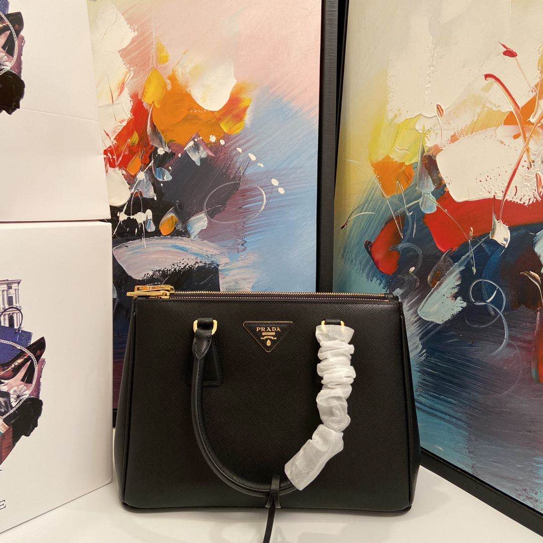 Mittelgroße Prada Galleria-Tasche aus Saffiano-Leder