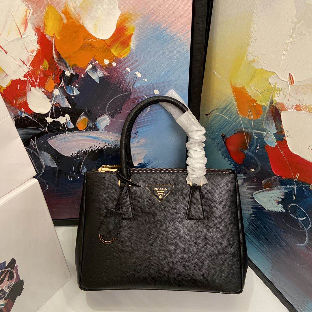 Mittelgroße Prada Galleria-Tasche aus Saffiano-Leder