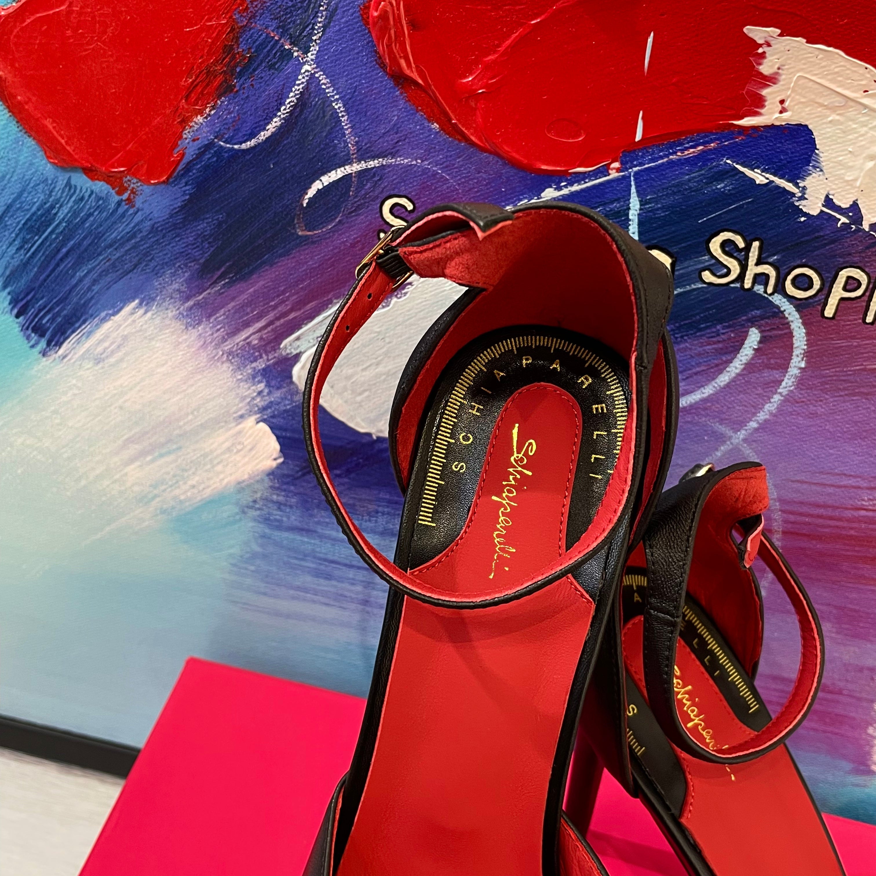 SCHIAPARELLI TROMPE-L'ŒIL TOE SANDALS