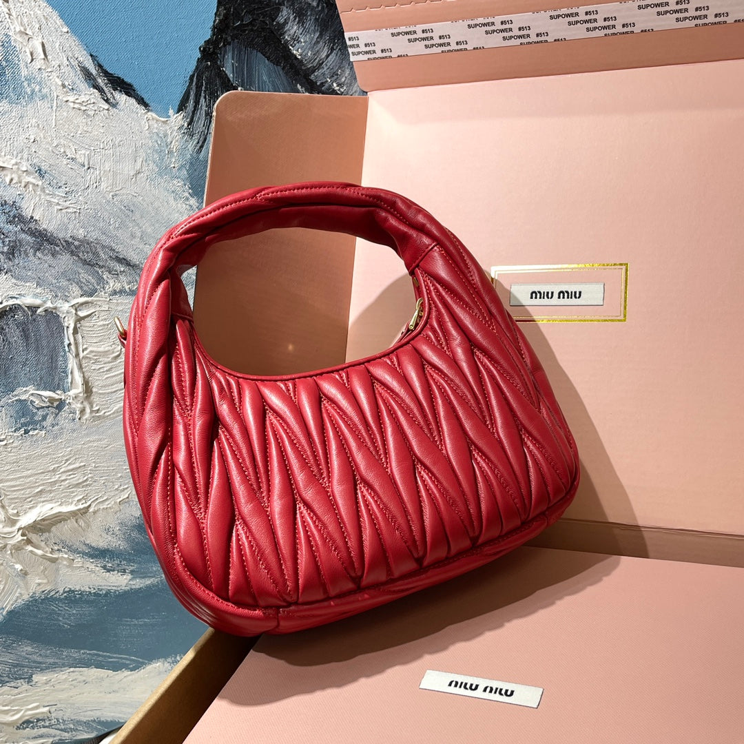 MiuMiu Wander Mini Hobo Bag