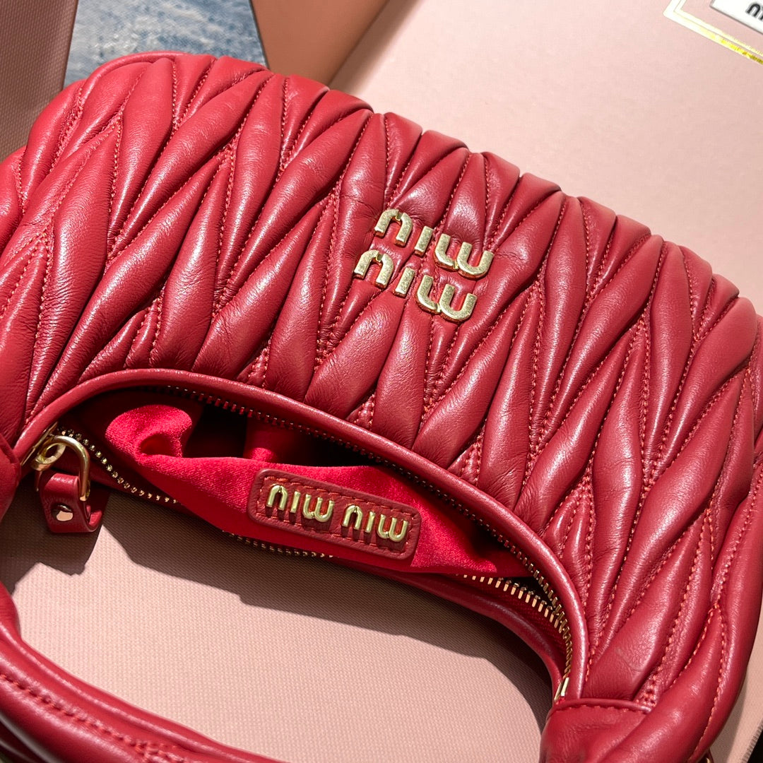 MiuMiu Wander Mini Hobo Bag