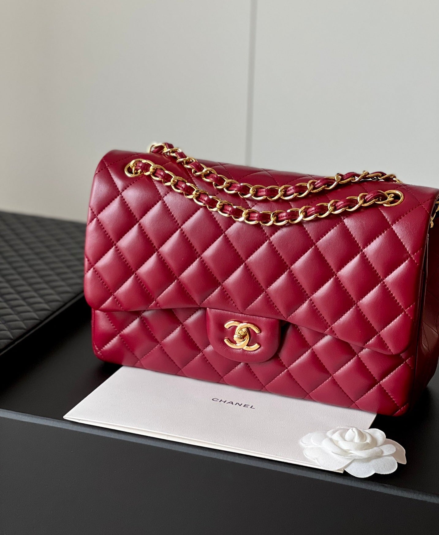 Chanel double flap bag in 30cm