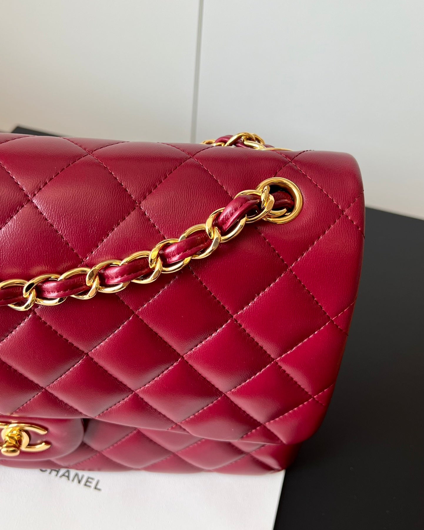 Chanel double flap bag in 30cm