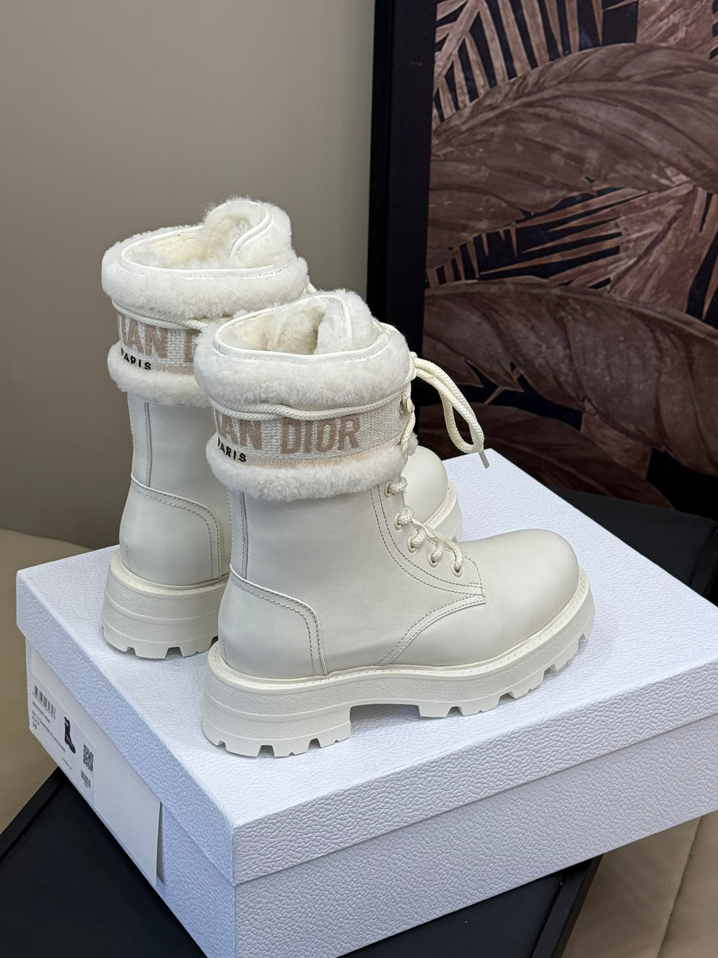 Dior Furry boot