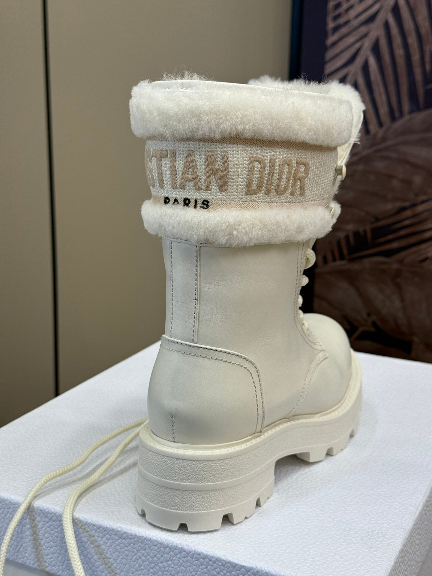 Dior Furry boot