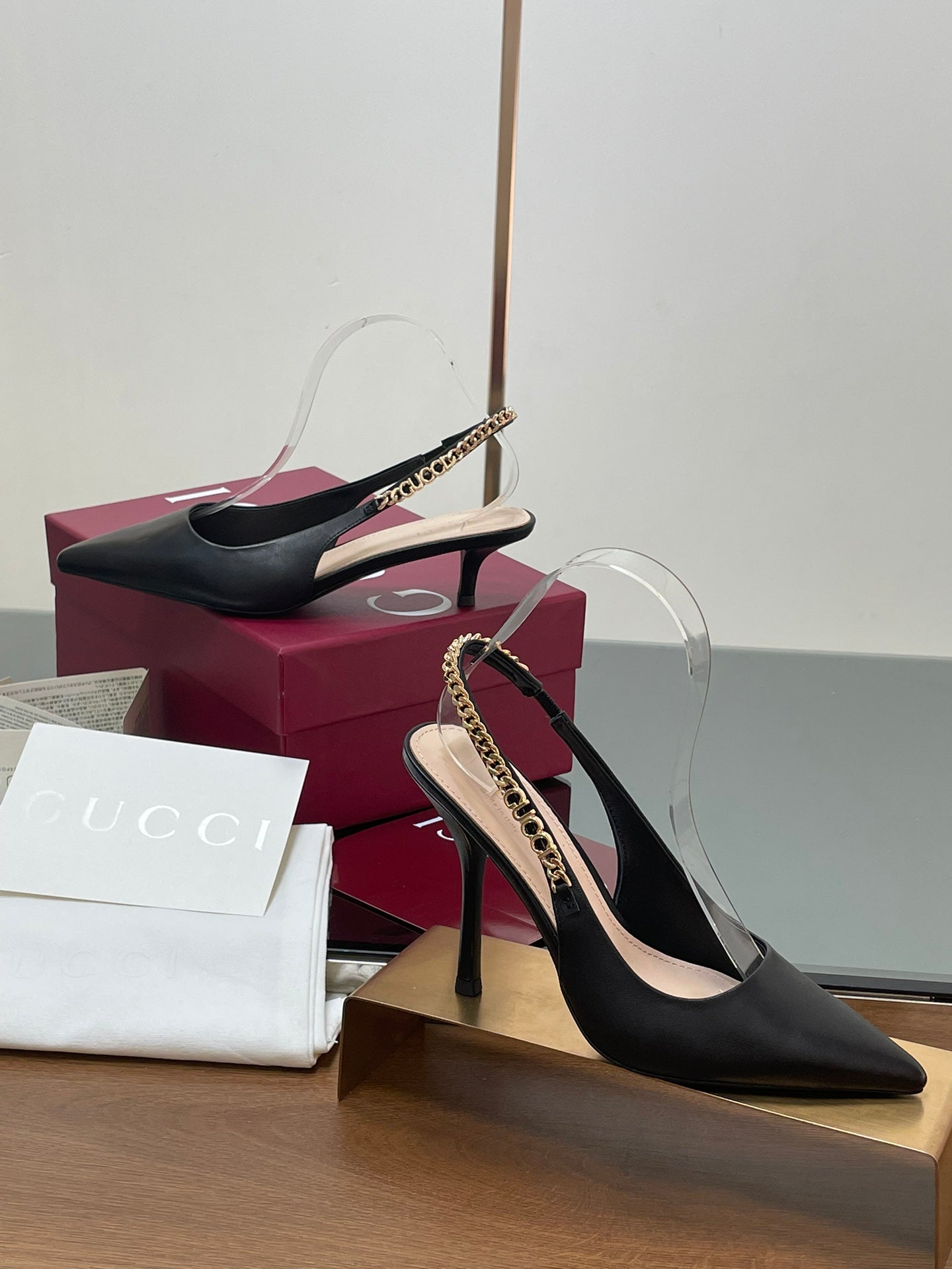 Gucci Signoria pumps with heel strap