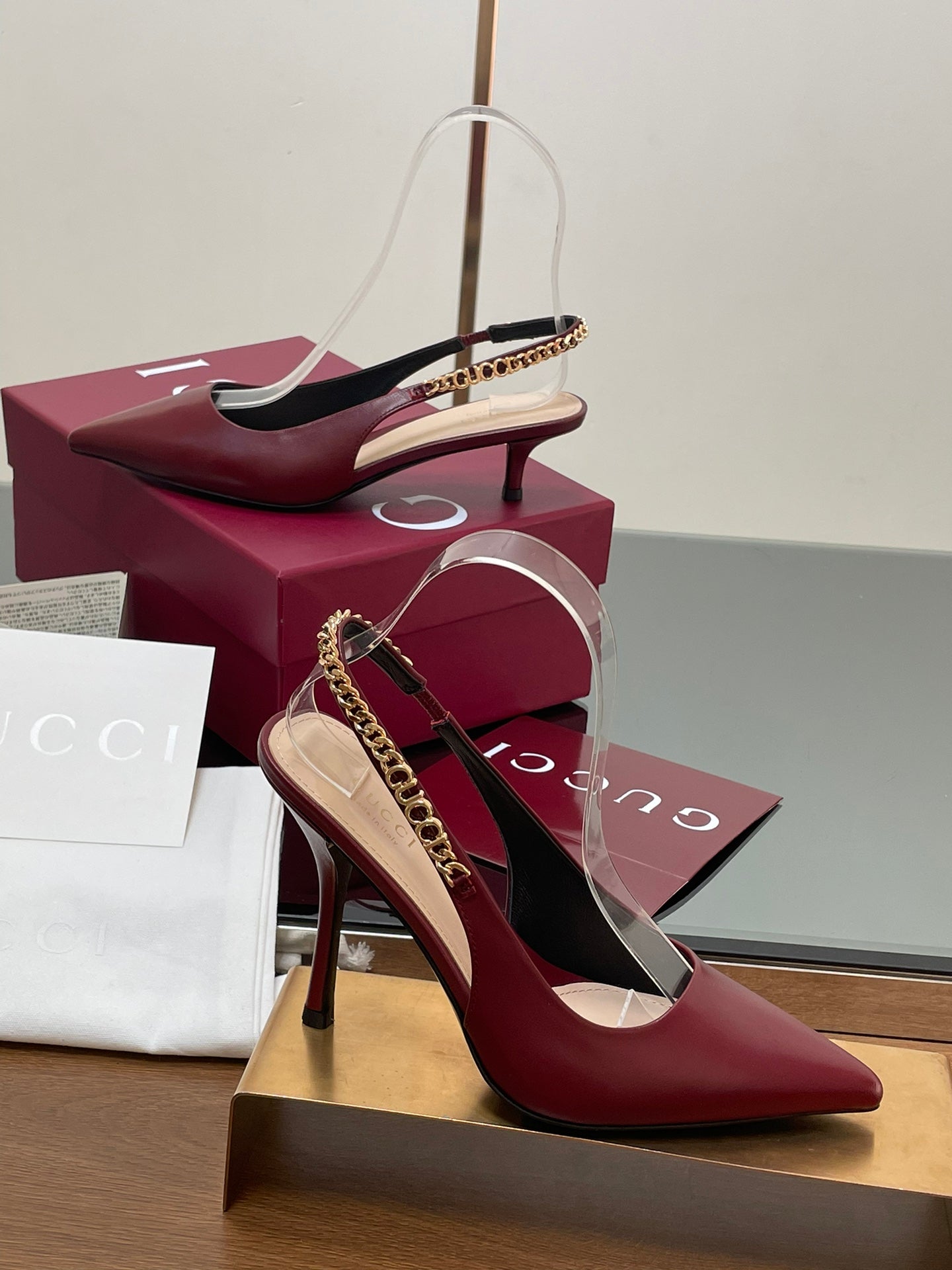 Gucci Signoria pumps with heel strap