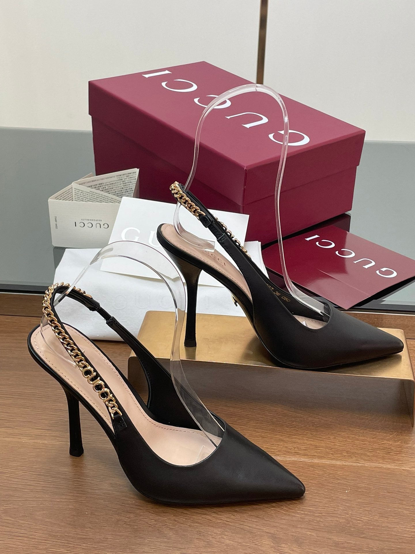 Gucci Signoria pumps with heel strap