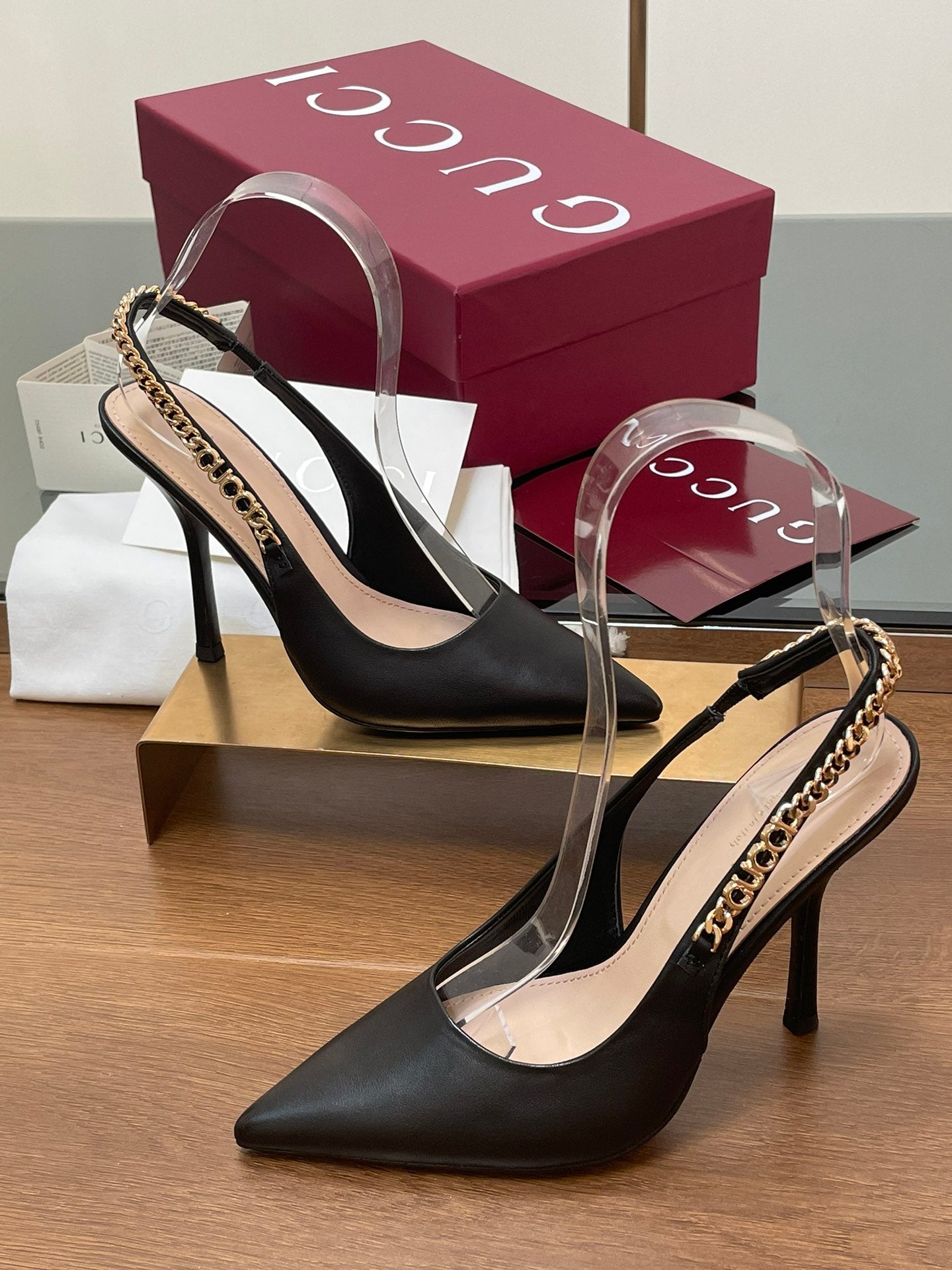 Gucci Signoria pumps with heel strap