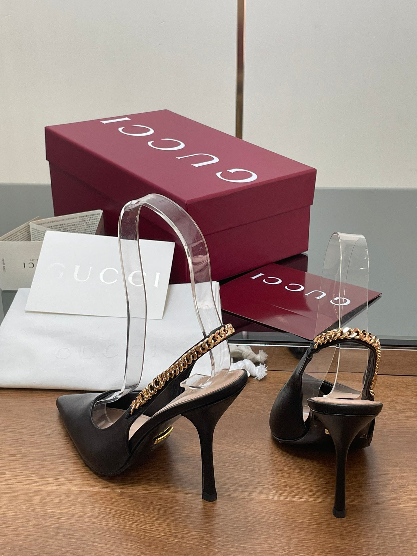 Gucci Signoria pumps with heel strap