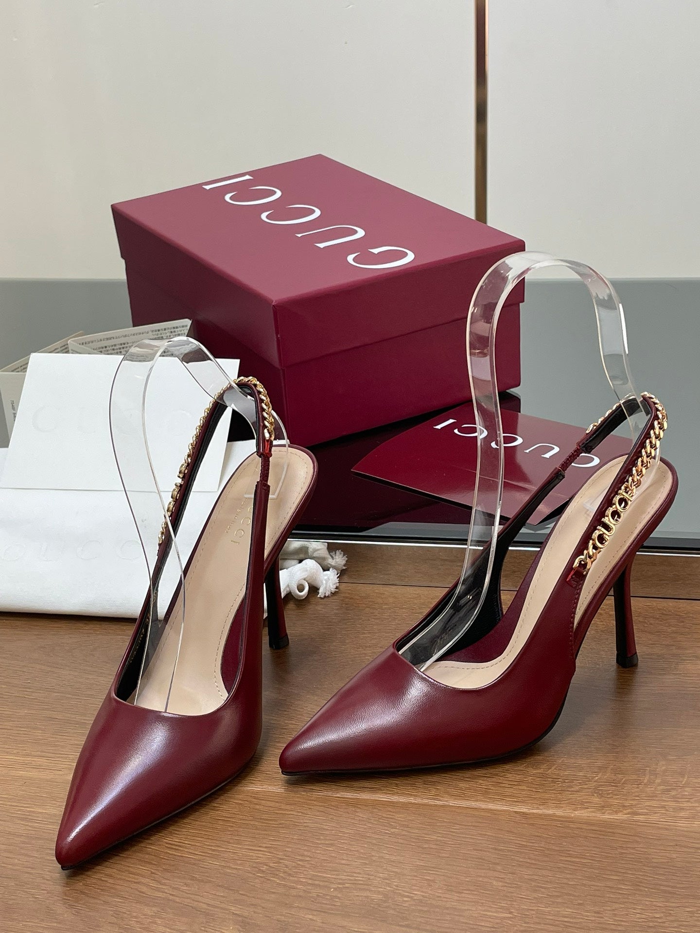 Gucci Signoria pumps with heel strap