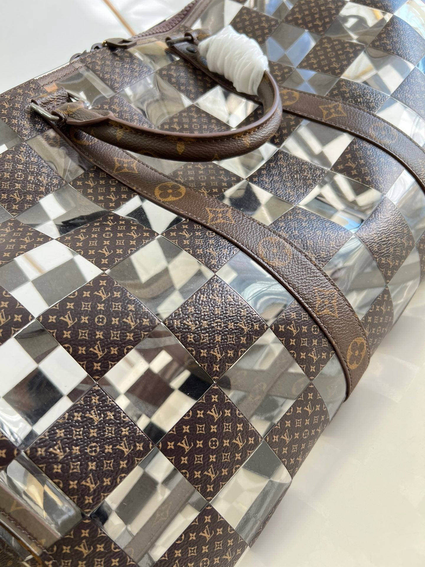 LV keepall monogram chess 50cm