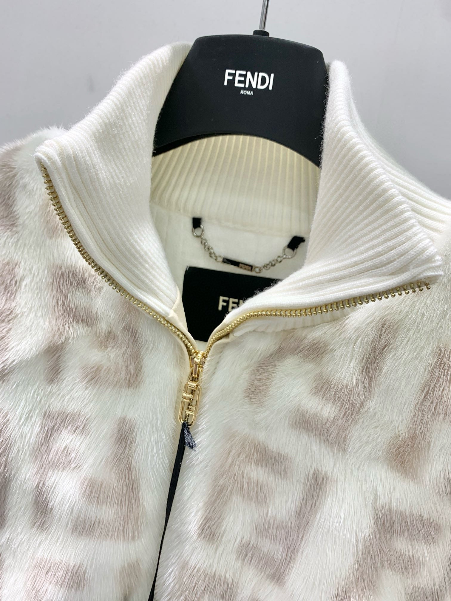 Fendi Bomber jacket
White mink bomber