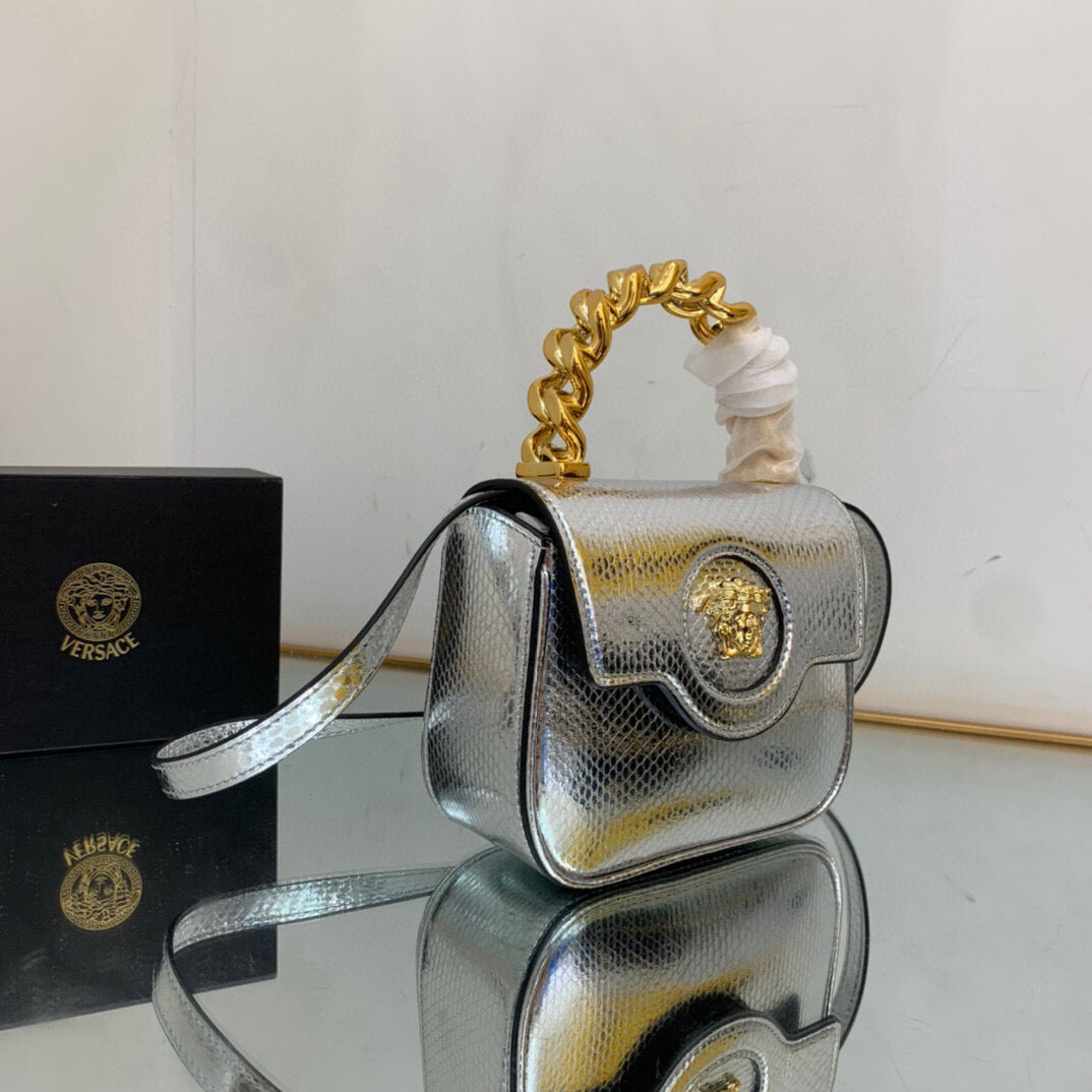 VERSACE Medusa Top Handle Bag