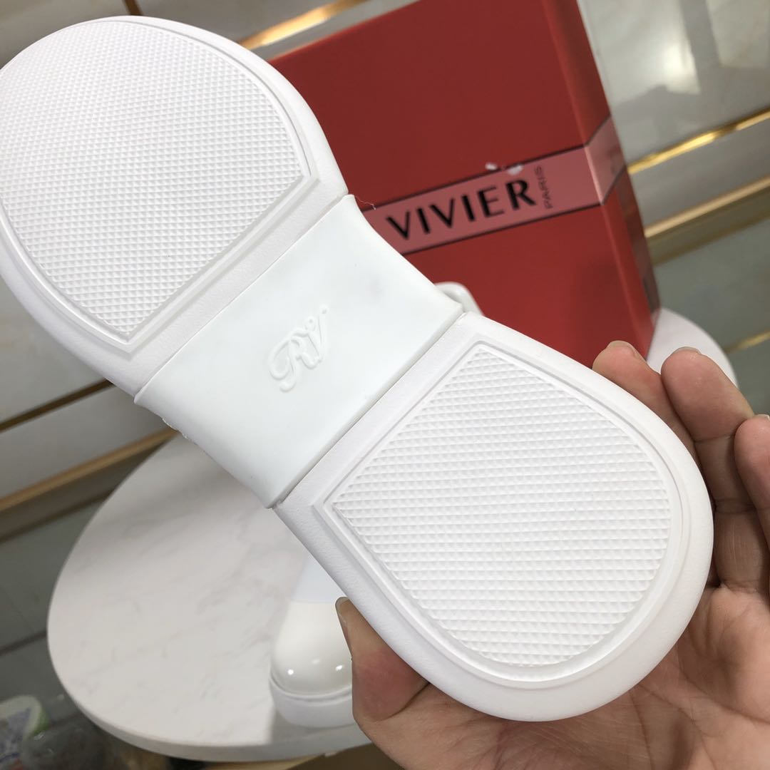 White Roger Vivier Sneakers