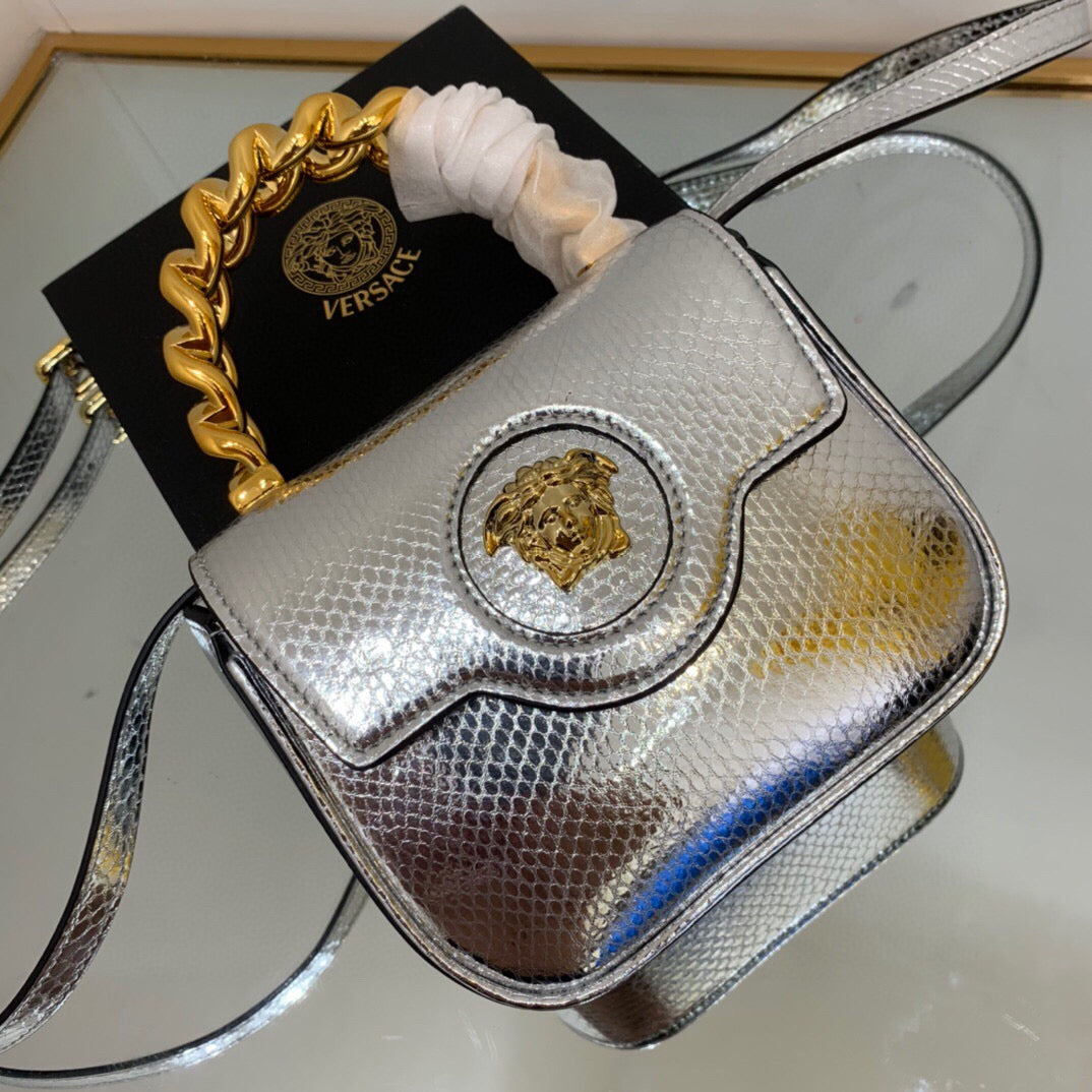 VERSACE Medusa Top Handle Bag