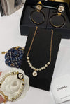 Chanel necklace, earrings and bracelet (sold as set)