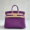 Hermes Birkin Anemone GHW