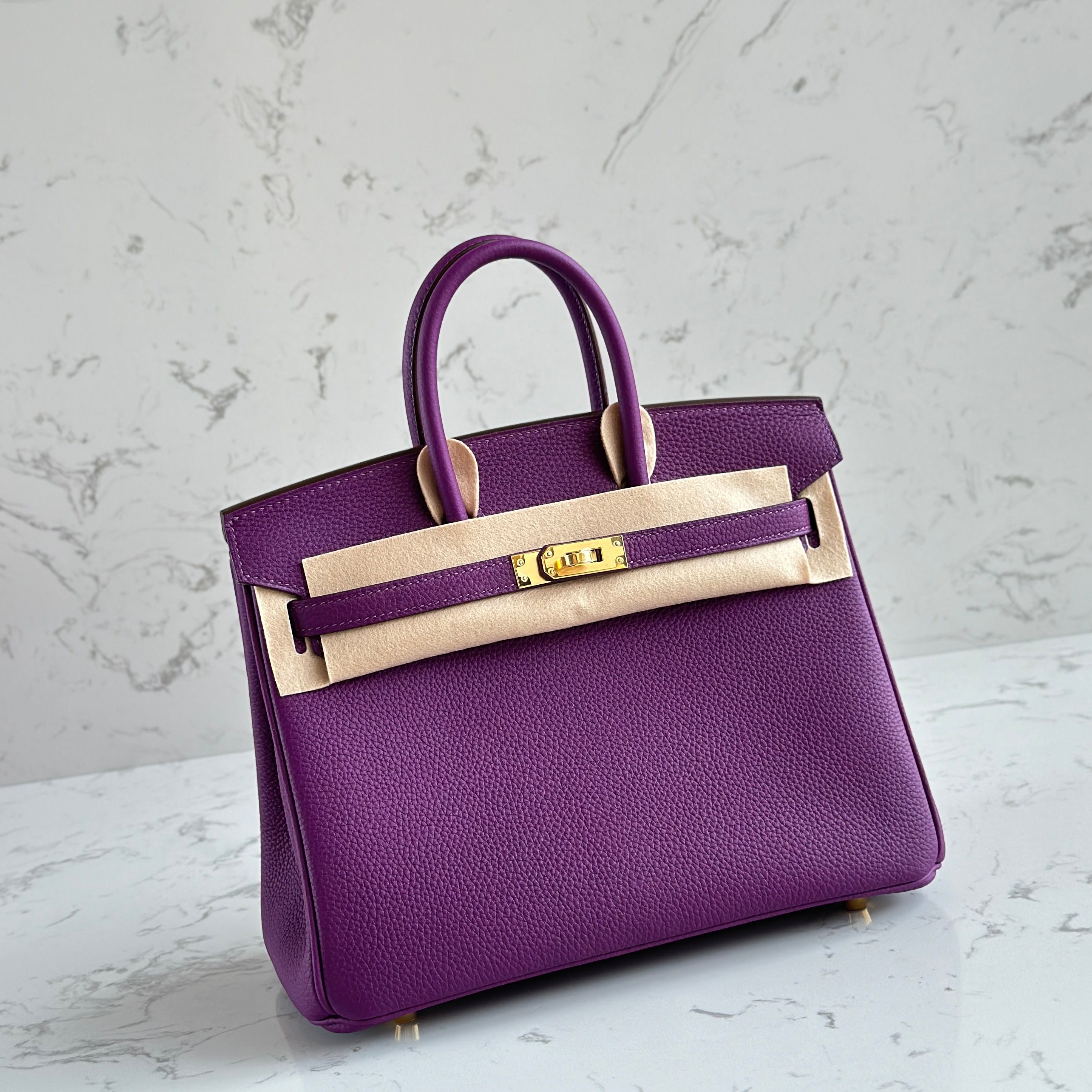 Hermes Birkin Anemone GHW