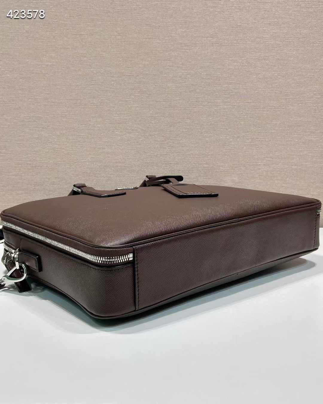 Prada Saffiano leather briefcase