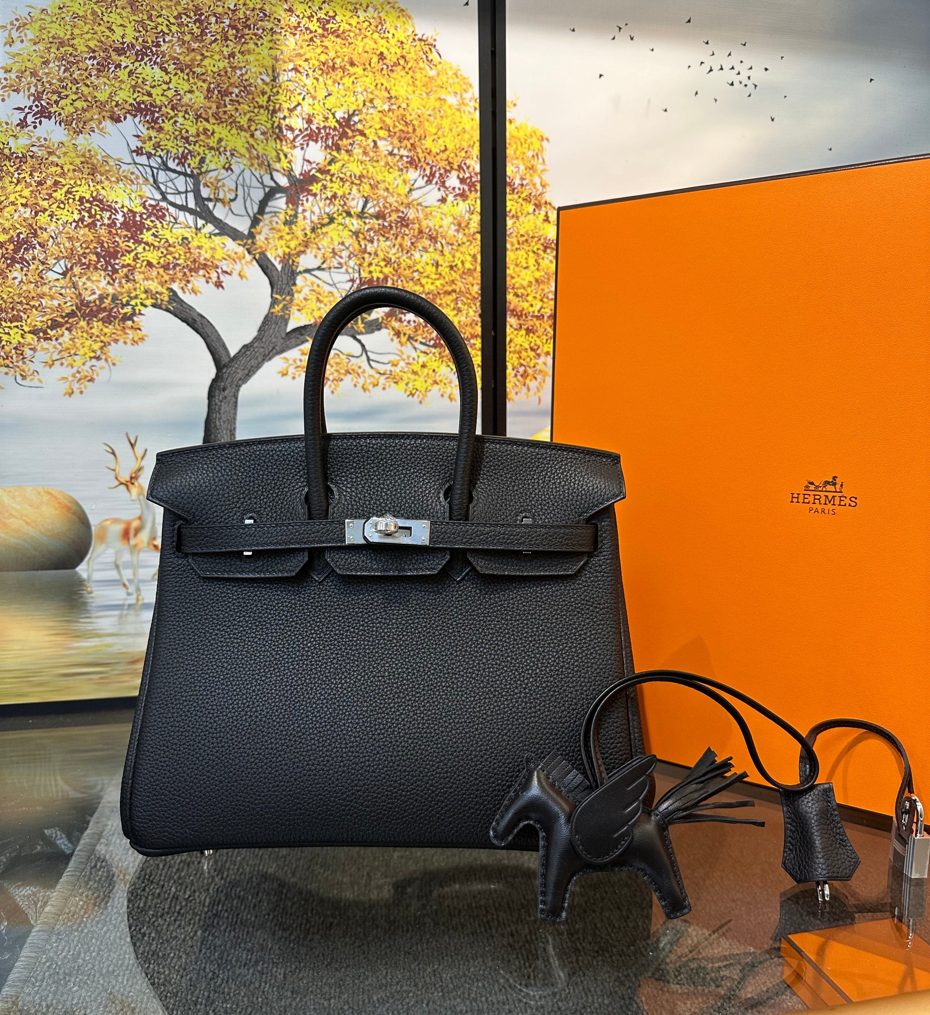 Hermes Birkin Togo Black GHW