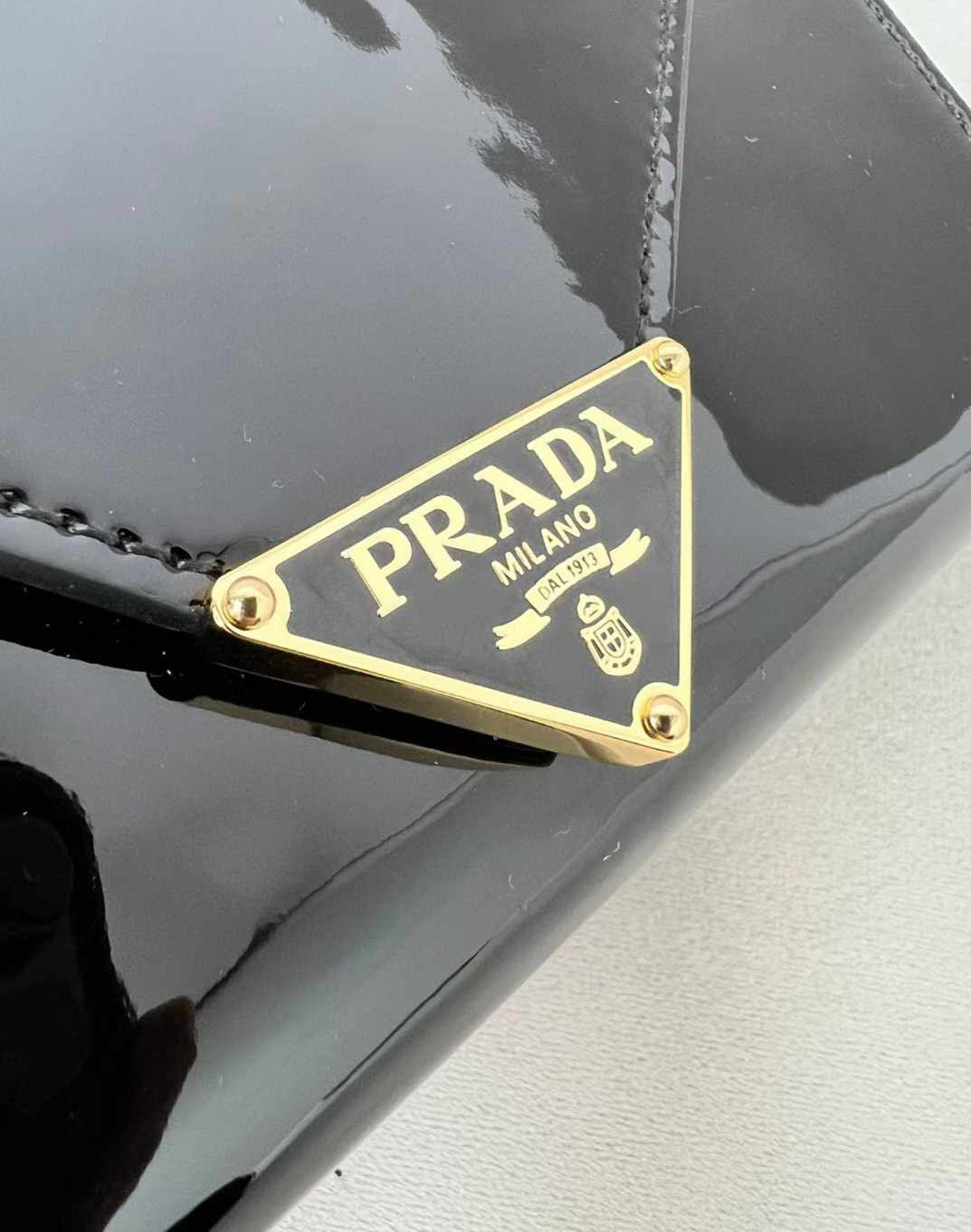 Prada Mini Bag made of patent leather