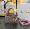 Dior Mini Lady Dior Crystal Embellished Bag