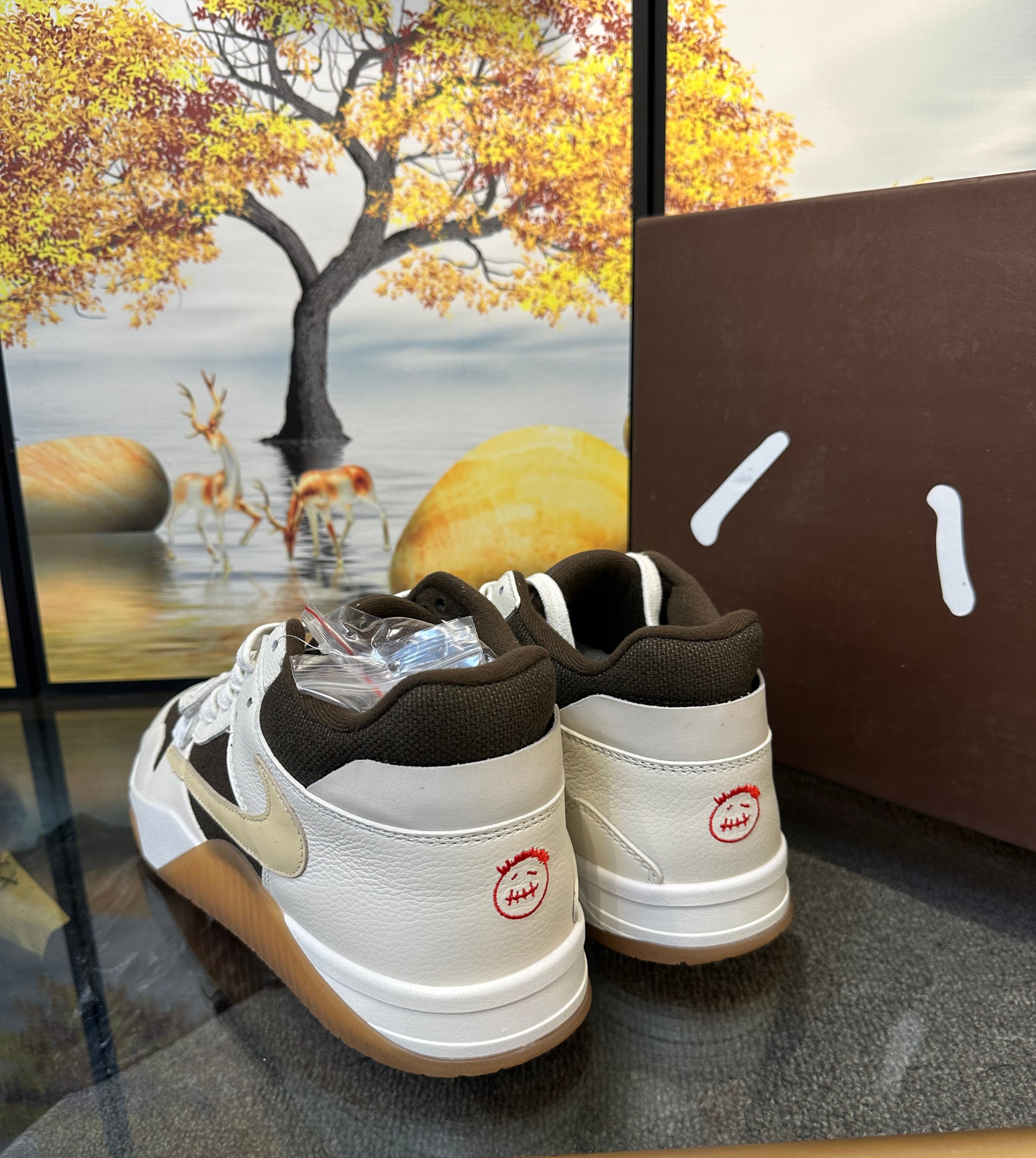 Travis Scott x Jordan Jumpman Jack ‘Sail’ sneakers