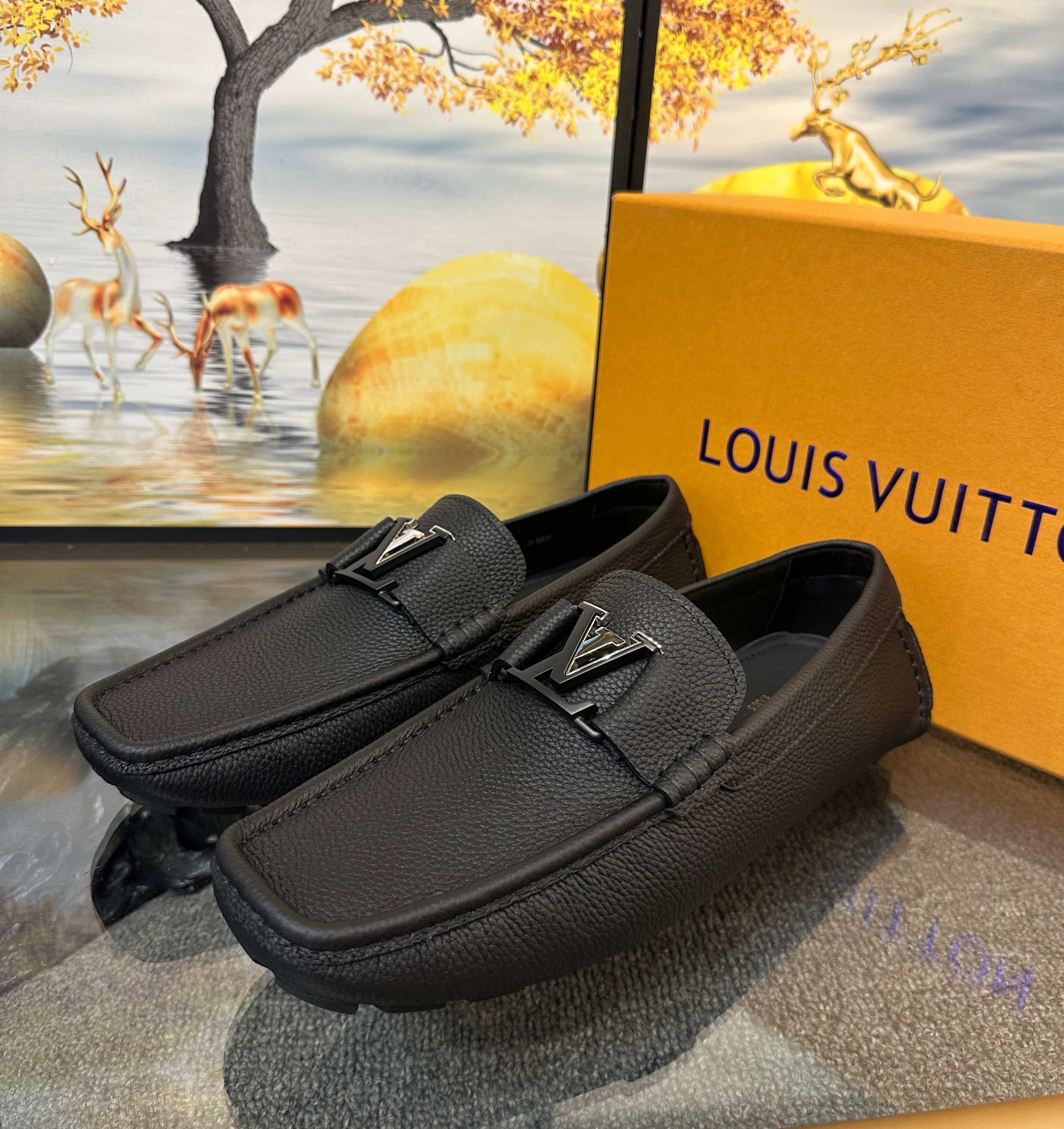 LV Monte Carlo Moccasin shoes.