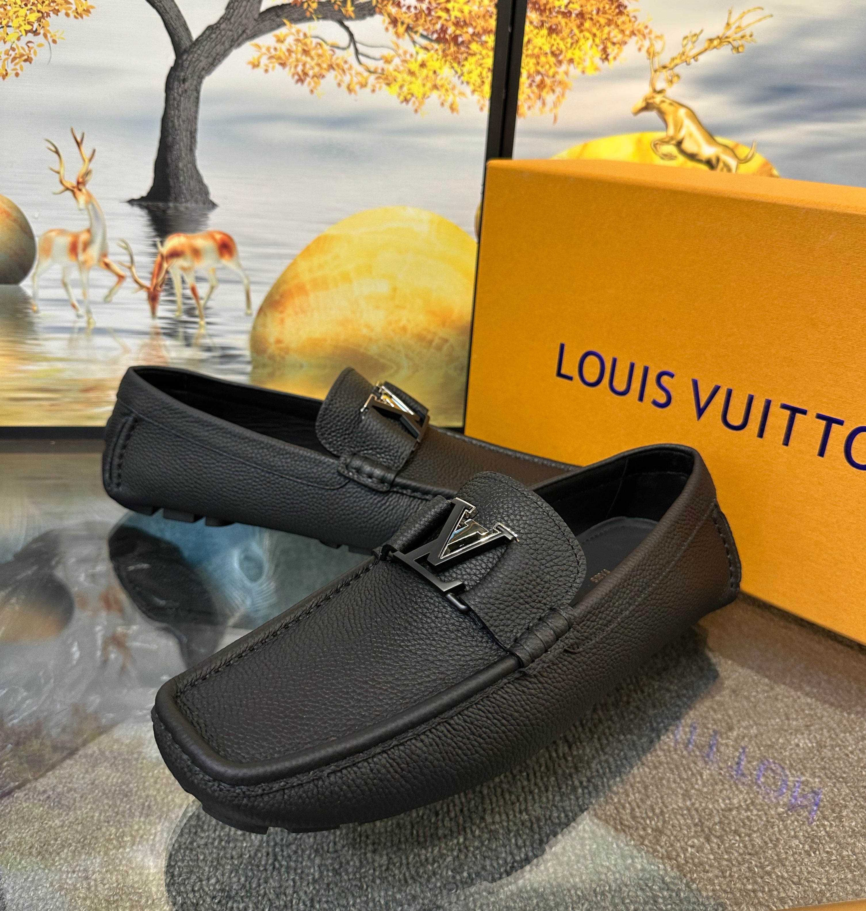 LV Monte Carlo Moccasin shoes.