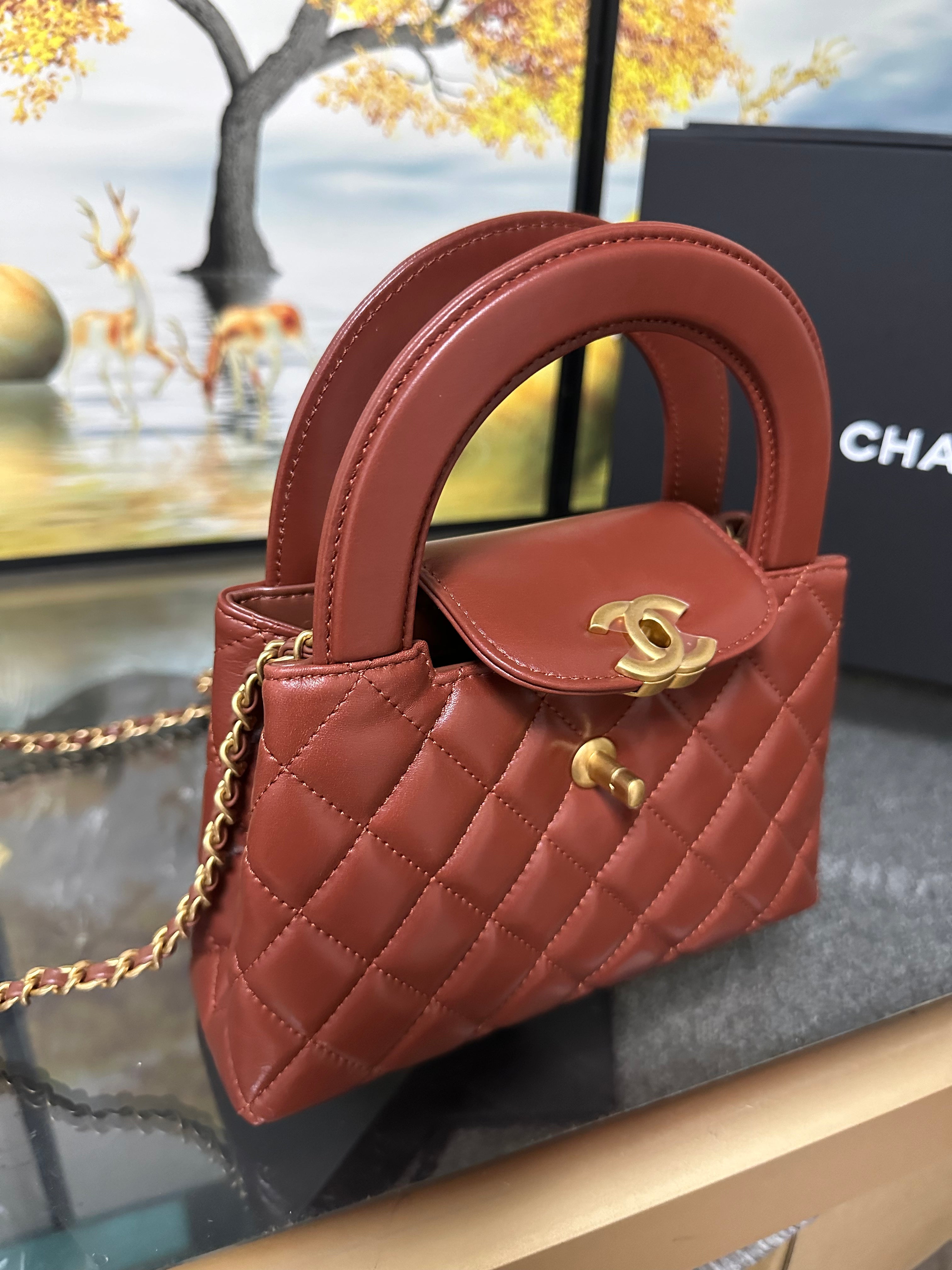 CHANEL Kelly Small Lambskin GHW