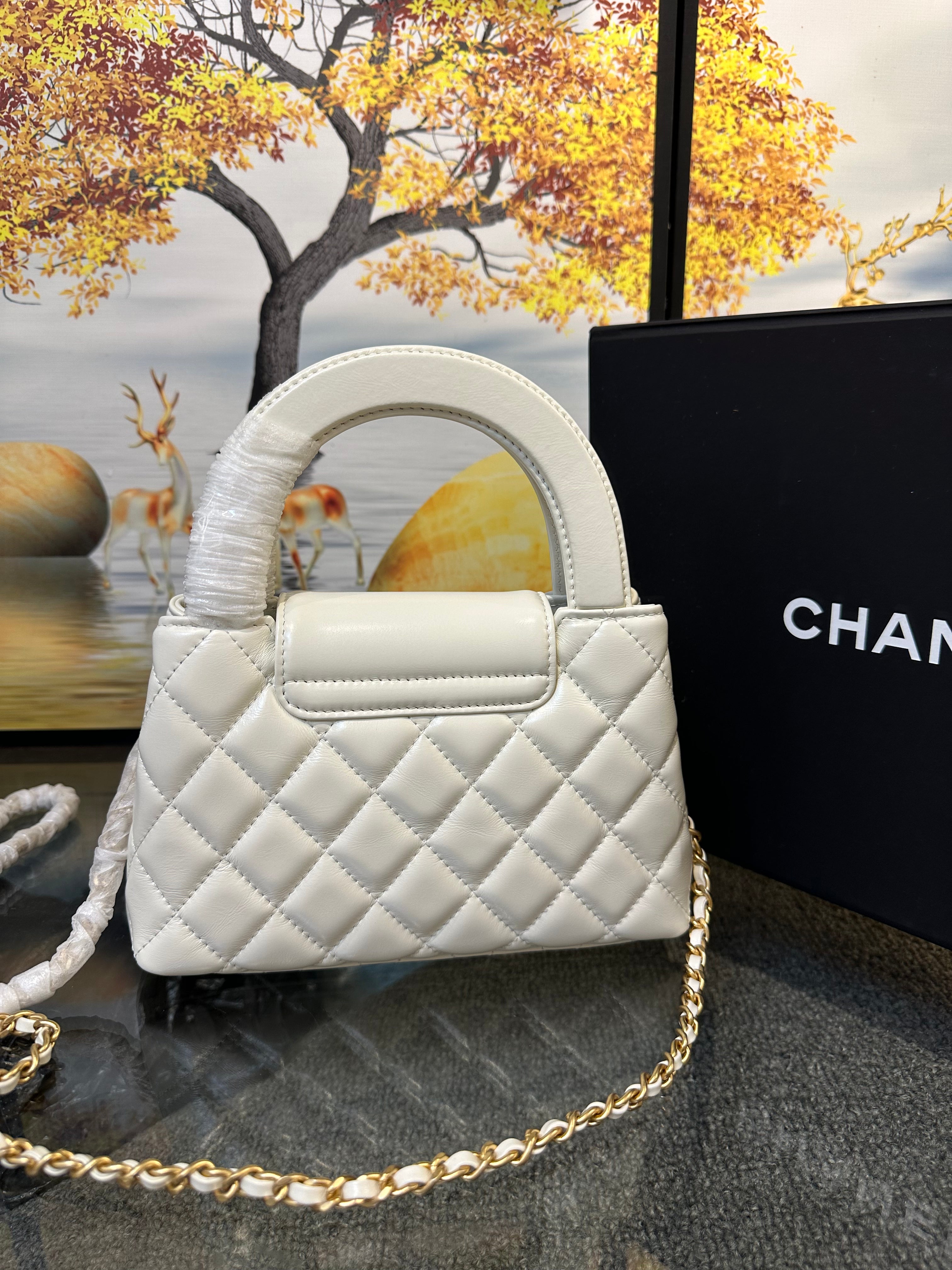 CHANEL Kelly Small Lambskin GHW