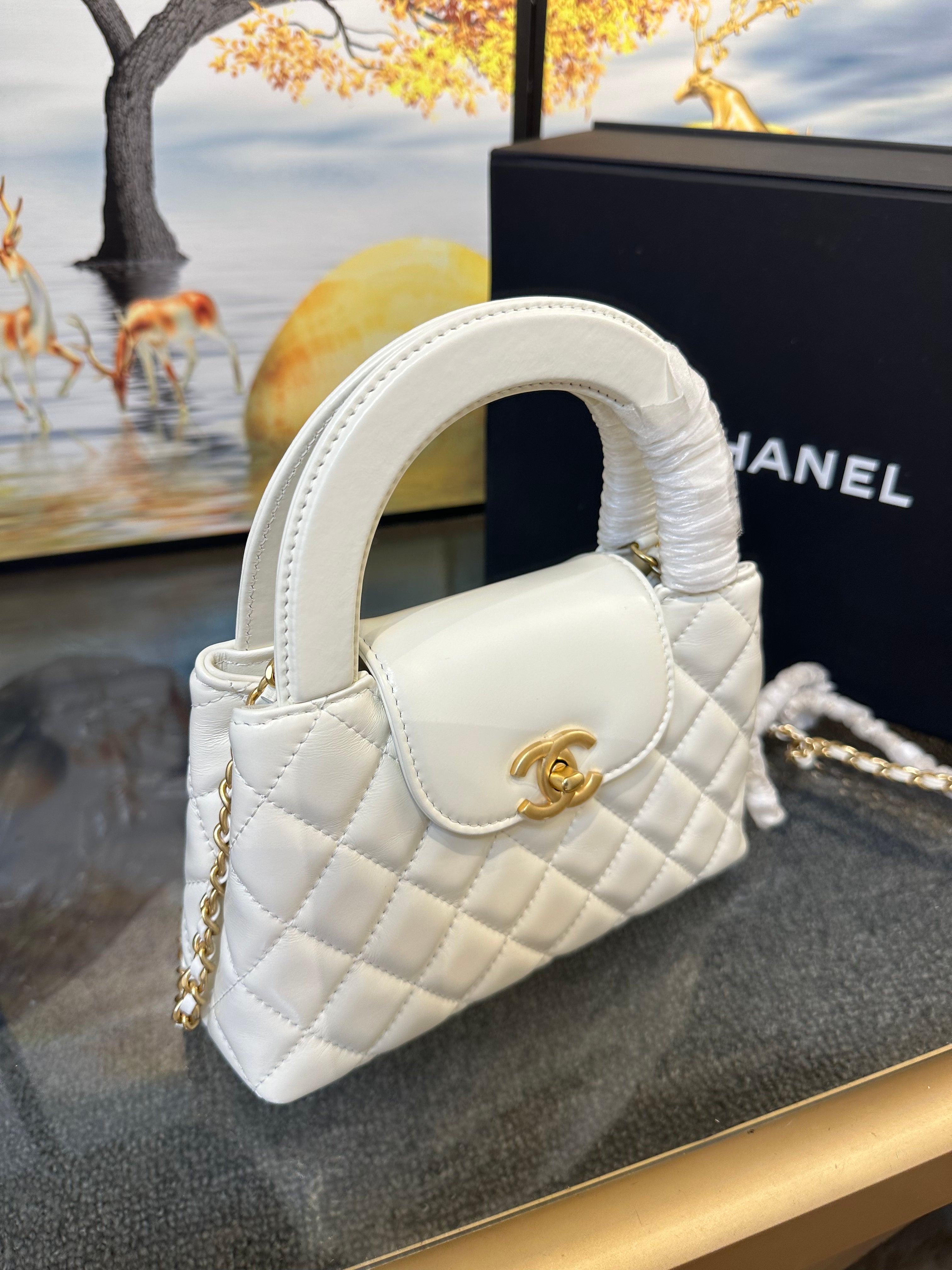 CHANEL Kelly Small Lambskin GHW