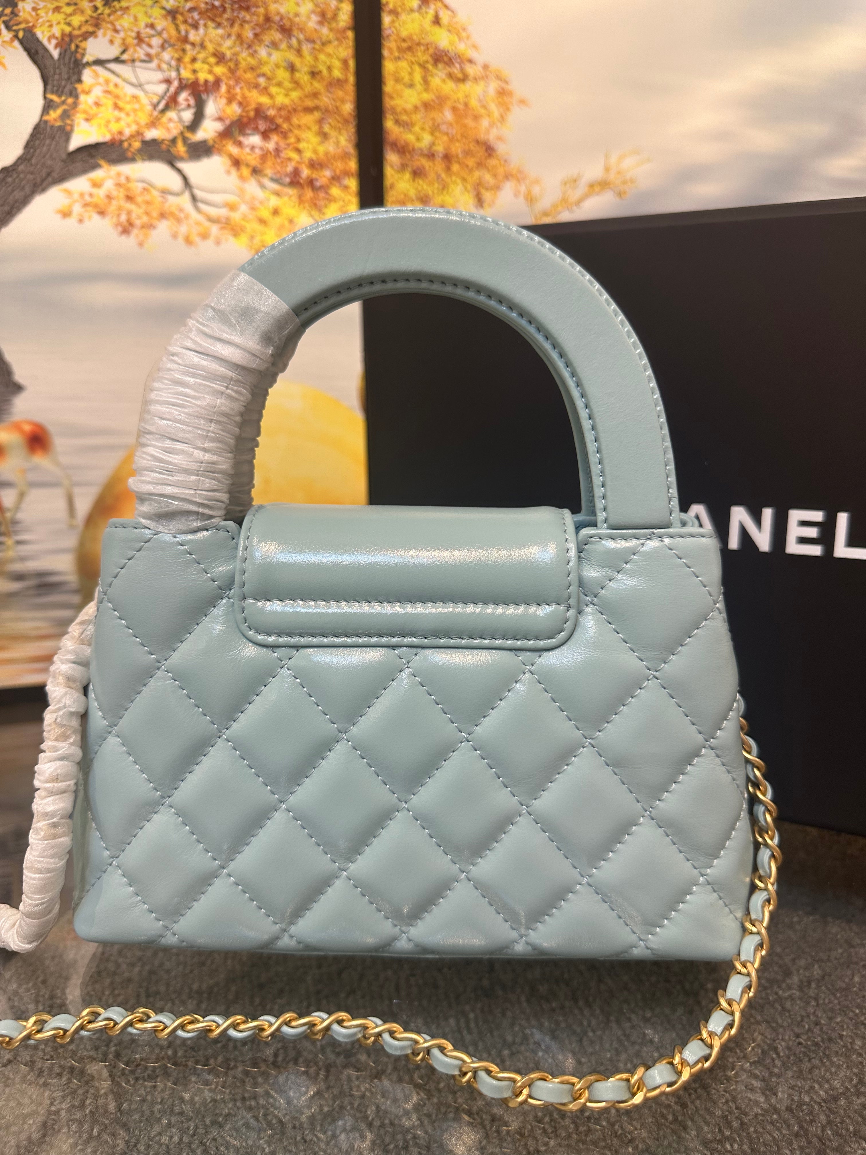 CHANEL Kelly Small Lambskin GHW