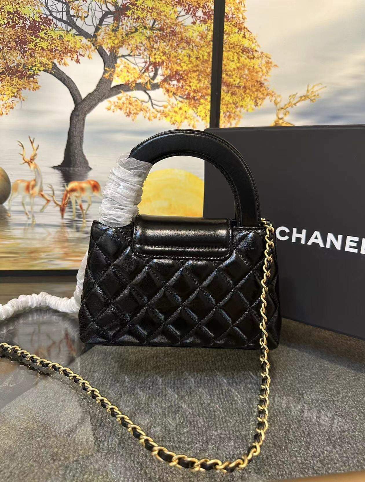 CHANEL Kelly Small Lambskin GHW